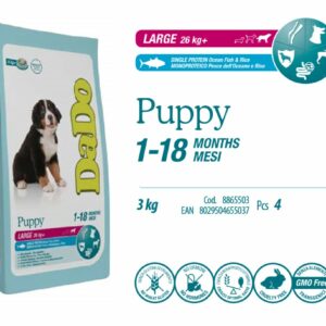 Dado - Puppy Large Pesce da 12kg