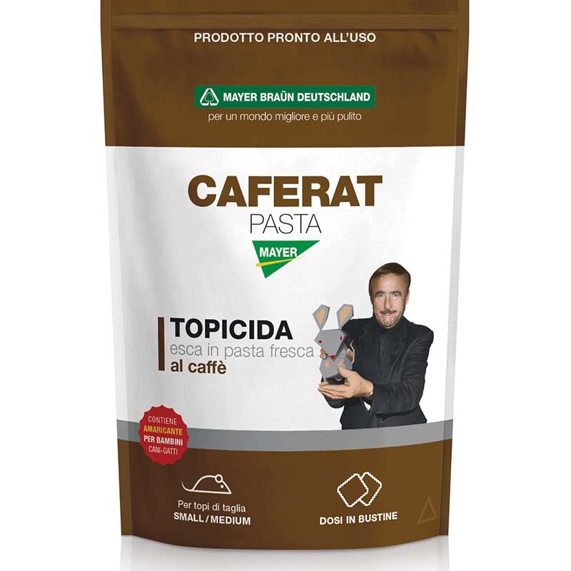 CAFERAT - esca topicida aromatizzata al caffè