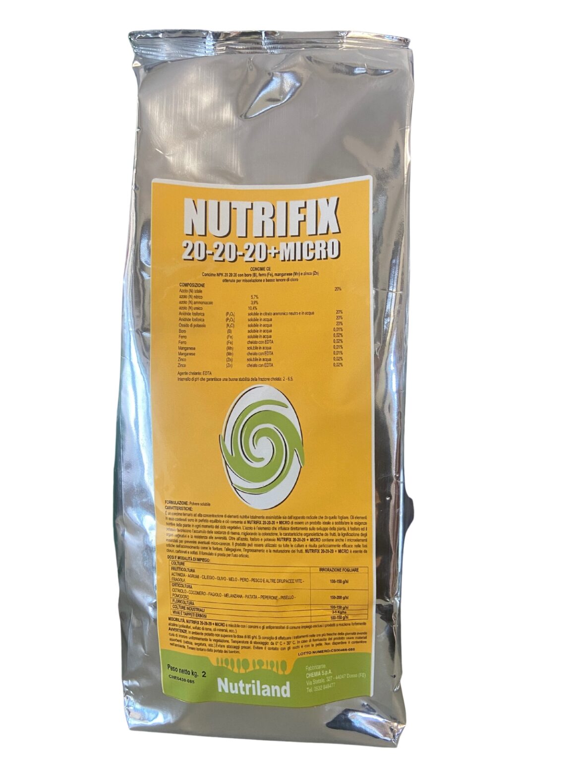 NUTRIFIX 20.20.20 + MICRO - Concime fogliare