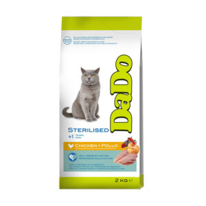 DADO GATTO STERILISED Pollo da 2 Kg
