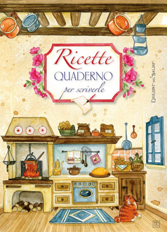 Quaderno per scrivere Ricette Cucina - Agritalia