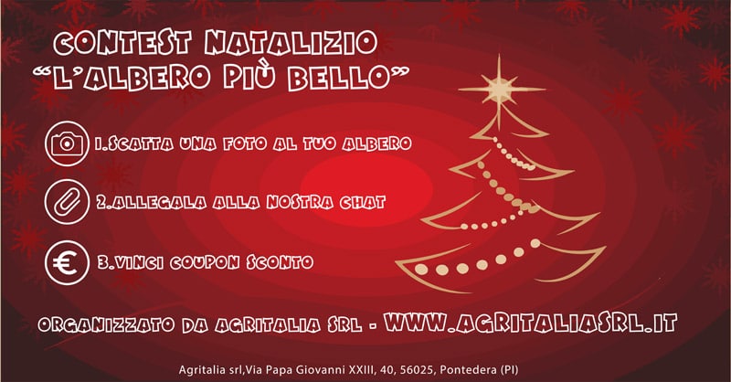 Contest natalizio organizzato da Agritalia