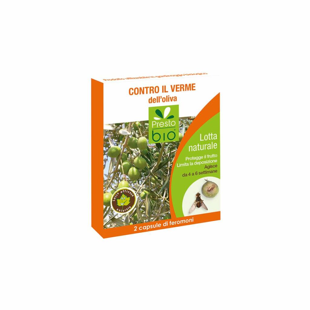 Feromoni contro il verme dell'oliva Presto bio