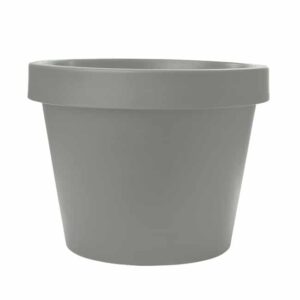 Vaso per piante EDESSA 80 cm Grigio