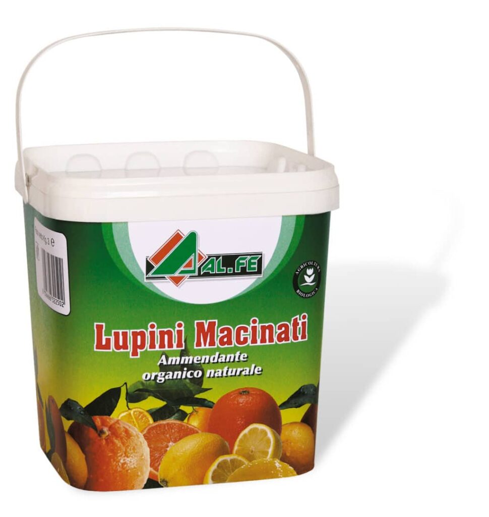 LUPINI MACINATI - Per limoni e piante acidofile