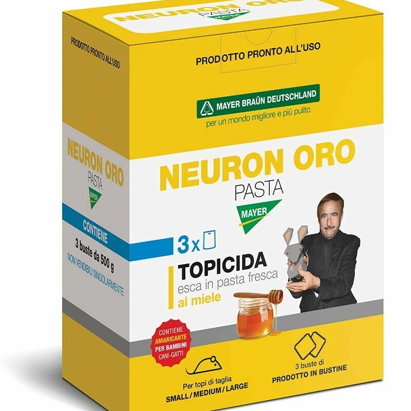 NEURON ORO PASTA - Topicida aromatizzato al miele