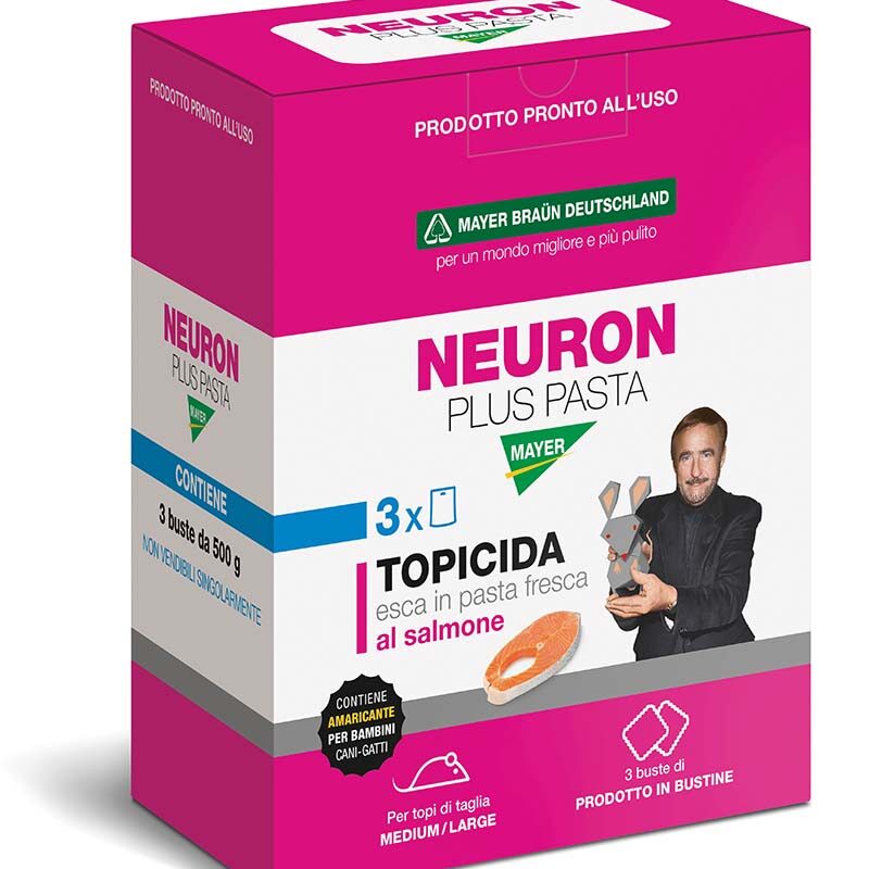 NEURON PLUS PASTA TRIS - Esca in pasta fresca
