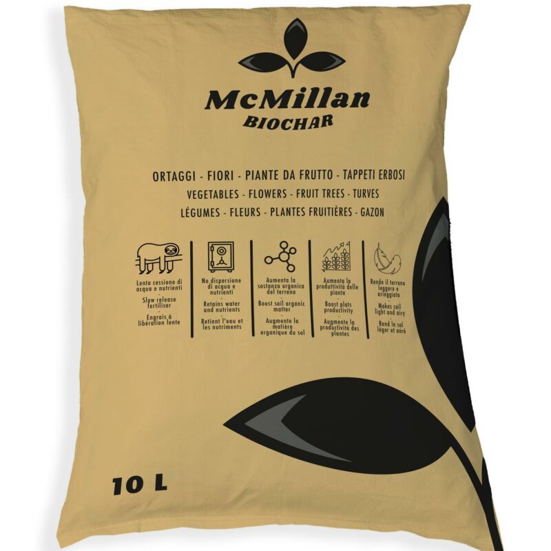 BIOCHAR - Concime di legno vergine