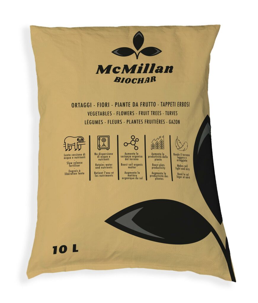 BIOCHAR - Concime di legno vergine