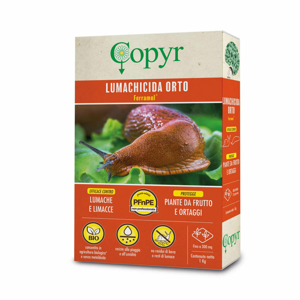 ESCA LUMACHICIDA FOSFATO FERRICO 200 g CON MISURINO PRONTO ALL'USO