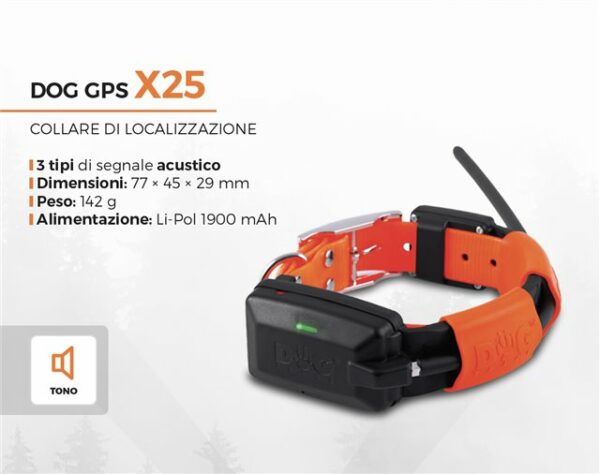 COLLARE GPS X25 DOGTRACE