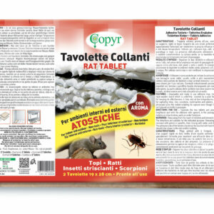 RAT TABLET - Tavolette Collanti
