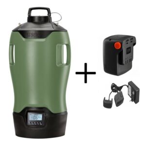 GEYSER NEBULIZZATORE EVO 25 L – Verde + 1 Batteria 2.6 Ah 21 V + Caricabatterie doppio 21 V