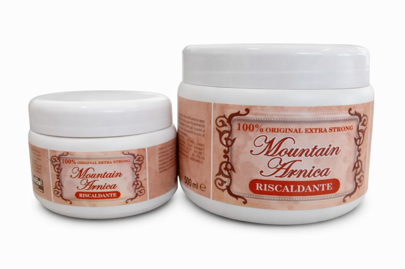 Arnica Riscaldante Gel 100% Naturale – Azione Rapida per Muscoli e Articolazioni