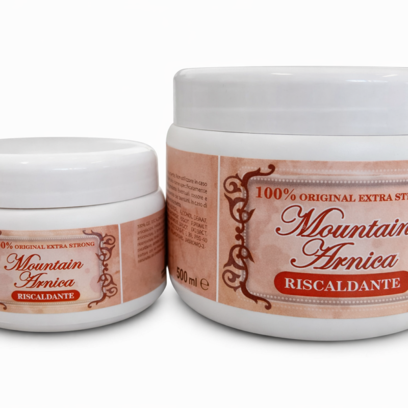 Arnica Riscaldante Gel 100% Naturale – Azione Rapida per Muscoli e Articolazioni