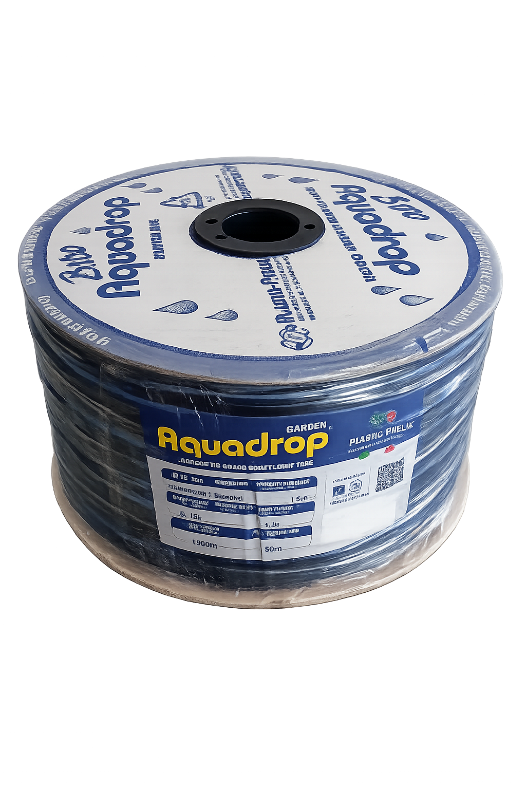 Manichetta Gocciolante Aquadrop 250 m Ø16 mm – Irrigazione a Goccia Professionale per Orto e Giardino