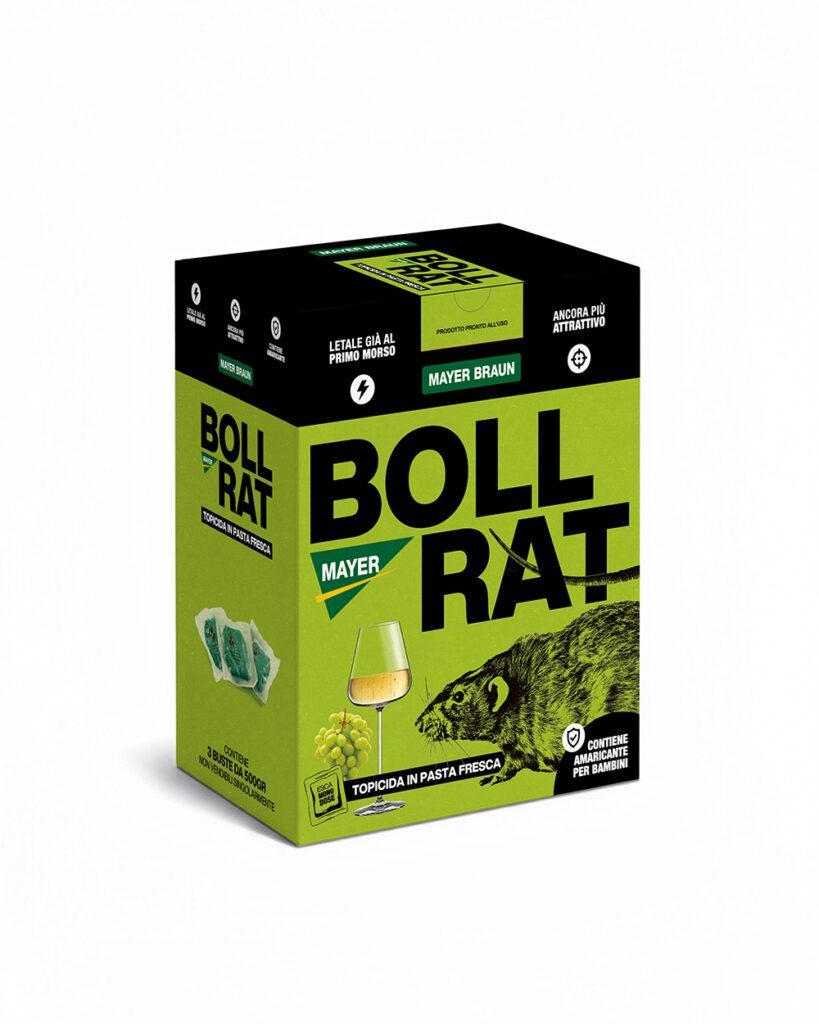 Topicida in Pasta Fresca BOLL RAT Mayer Braun – Esca Professionale per Topi e Ratti