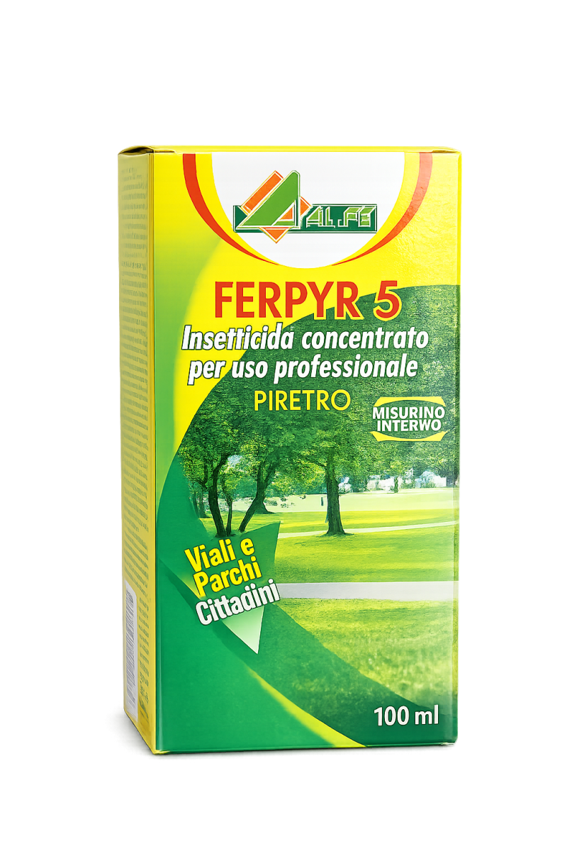 FERPYR 5 – Insetticida Concentrato Professionale al Piretro Naturale