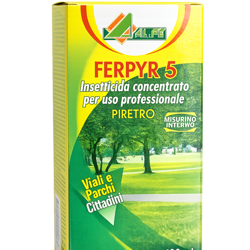 FERPYR 5 – Insetticida Concentrato Professionale al Piretro Naturale