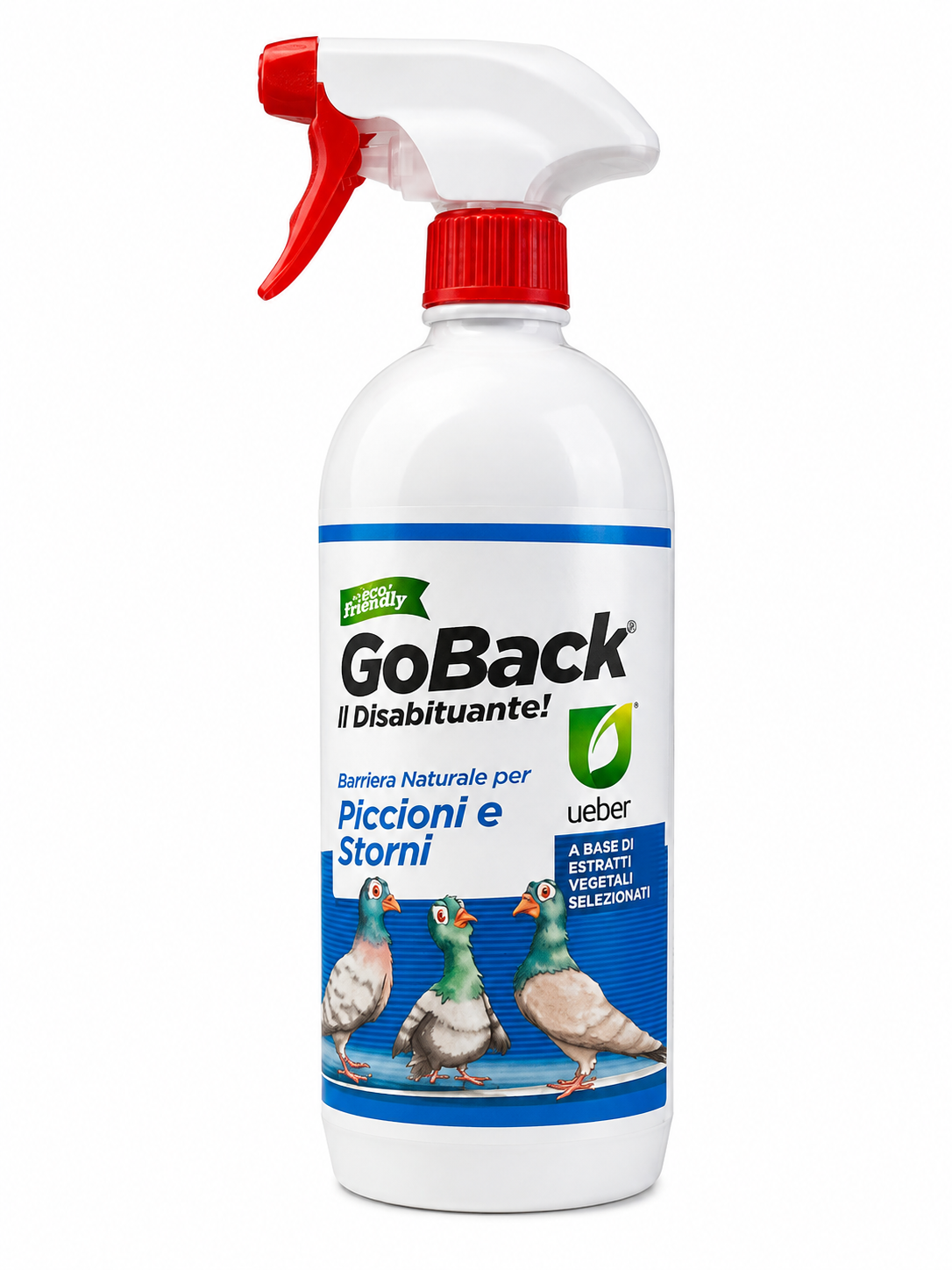 GoBack® Disabituante Piccioni e Storni 750 ml
